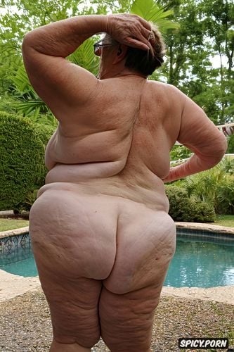 best quality, ssbbw, perfect face, portrait, rolled up ass perfect anatomy