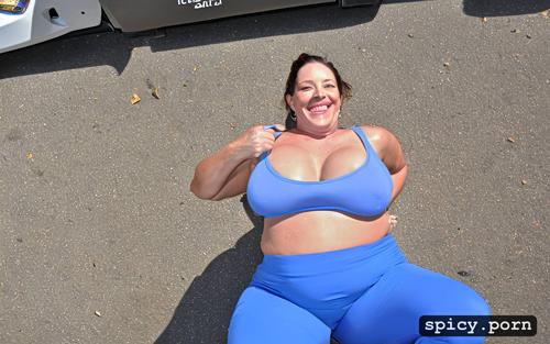 ssbbw, 55 years old, sweat pants, fully clothed, shopping at walmart