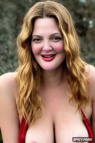 cum on tits, drew barrymore is sucking a dick, hyper detailed