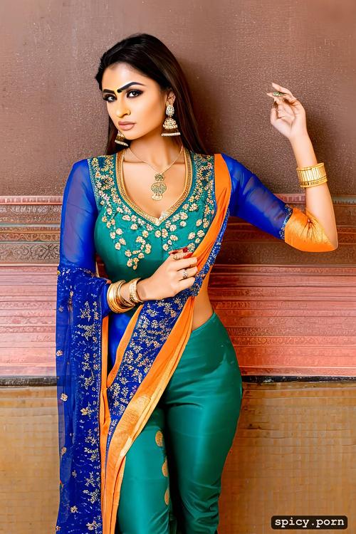 superbly beautiful woman in salwar suit, indian, stylephoto