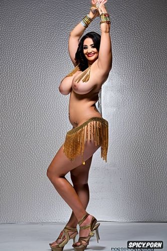 gigantic hanging boobs, anatomically correct, slim stomach, curvy