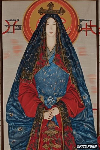 nighttime, innocent face, hairy vagina, 14th century, transluscent veil