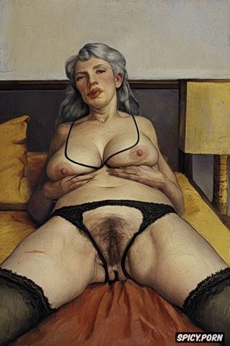 fat thighs, hospital bed, voluptuous body, pierre bonnard, félix vallotton