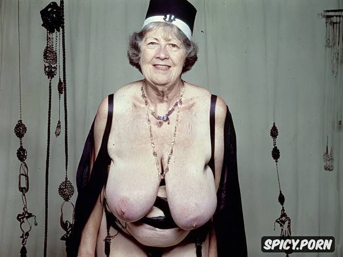 nun, gigantic breast1 4, medieval, looking at viewer, saggy tits1 4