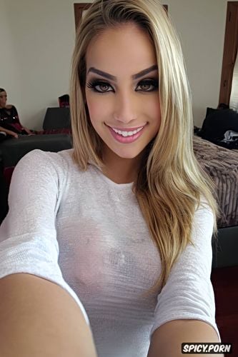 revenge selfie, selfie after cheating, vengeful cute latina teen