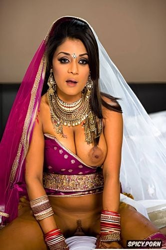 indian ethnicity, sexy indian bride caught sneaking away from the wedding