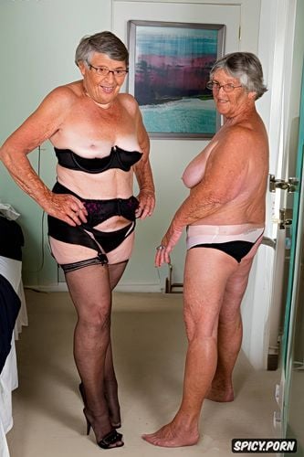 caucasian granny, granny seduction flashing, topless, senior woman