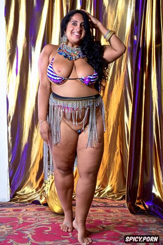 giant natural tits, beautiful bellydance costume with matching bikini top