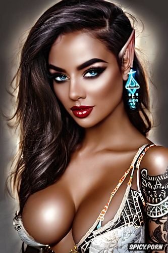 k shot on canon dslr, princess zelda zelda beautiful face young exotic black lace lingerie tattoos masterpiece