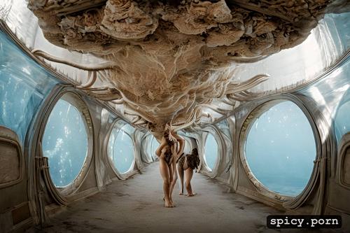 naked, american actress, no shoes, i e, hires 16 k, deep phantastic psychedelic subsealevel diving wars fantasy