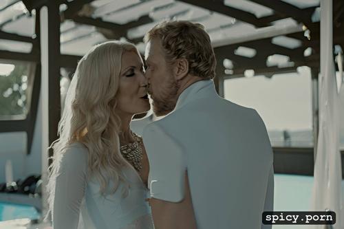 pissing and kissing each other on the ass, swedish music group abba