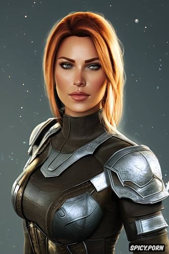 shoulder length copper hair, star wars the old republic, space station