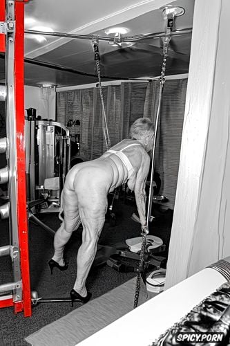 sexy fit femdom bodybuilder granny ninety nine of age i meet her at the gym she asks me if i would like to come back to her place and fuck her hard and deep