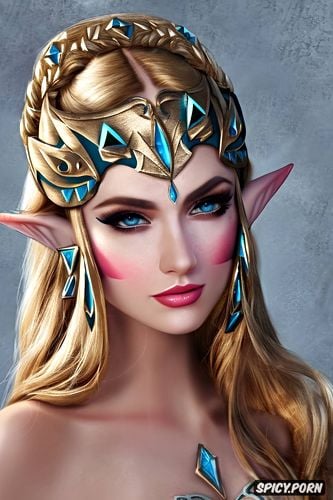 princess zelda zelda wearing armor beautiful face young, masterpiece