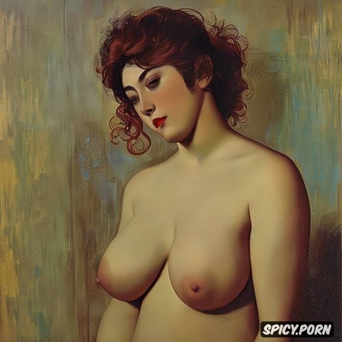 light and shadow, voluptuous body, fat thighs, bathing, post impressionist fauves