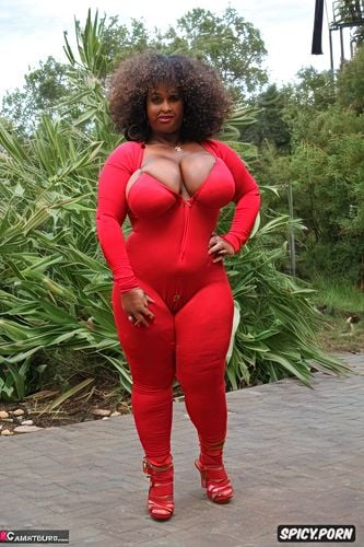 black ebony bbw ssbbw milf granny, nancy fully clothed, yo, very big massive huge red afro messy nappy hair
