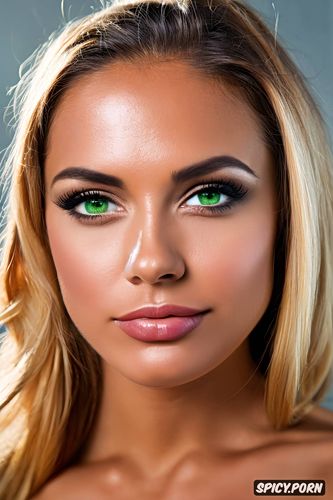straight hair, silicon boobs, 25 years, green eyes, twins, brazilian woman