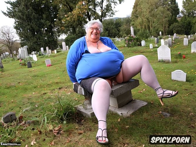 glasses, obese, flat ugly sandals, pussy gape, fat cellulitis thighs