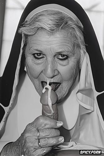 old senior grandmothers, tremendous cum on tits, highres, stained glass windows