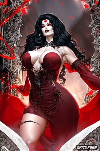 elvira mistress of the dark, centered, woman, big ass, graveyard