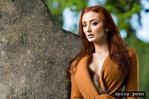 realistic, nude, wet pussy, sansa stark, ultra detailed, highres