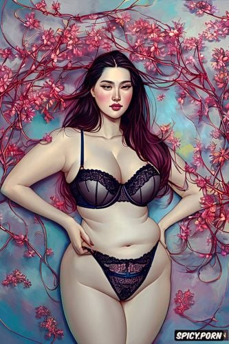 expensive lingerie, hsiao ron cheng style, el greco painting