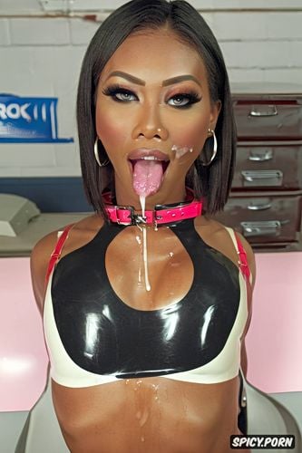 round earings, cum in mouth, indonesian petite, color photo