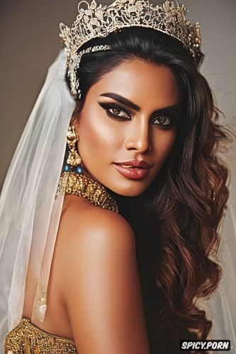 conrad roset, full shot, bangladeshi female princess, beautiful face