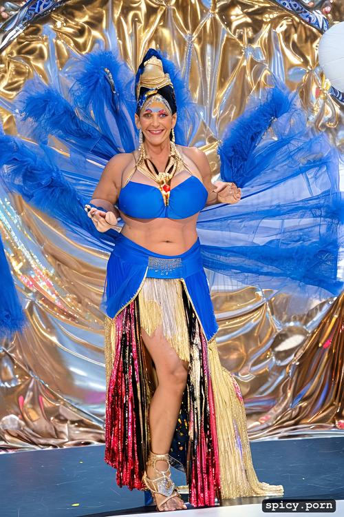 perfect stunning smiling face, 69 yo beautiful thick american bellydancer