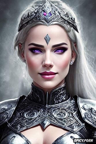 pale skin, dragon banners, dark purple eyes, throne room, throne
