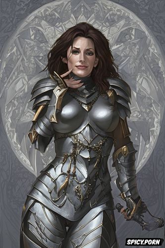 dark fantasy, symmetrical shoulders, very wide hips, armors