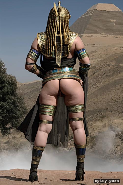 real natural colors ultra detailed normal positions drunk centurion with a big and bulging dick fucks very well in the ass of an egyptian priestess sitting on her knees with her ass raised