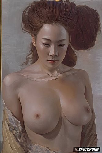 ilya repin painting, japanese woman nude, rembrandt painting