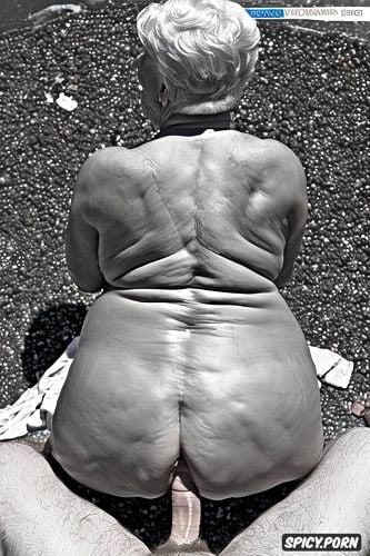 solo woman, good anatomy, ssbbw, centered, white granny, pastel colors