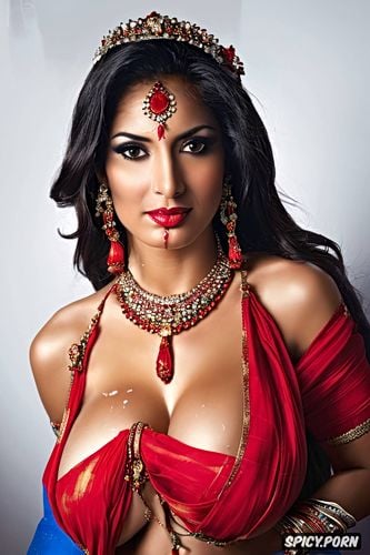 indian god, beautiful, tits fuck red saree, fucking parvati