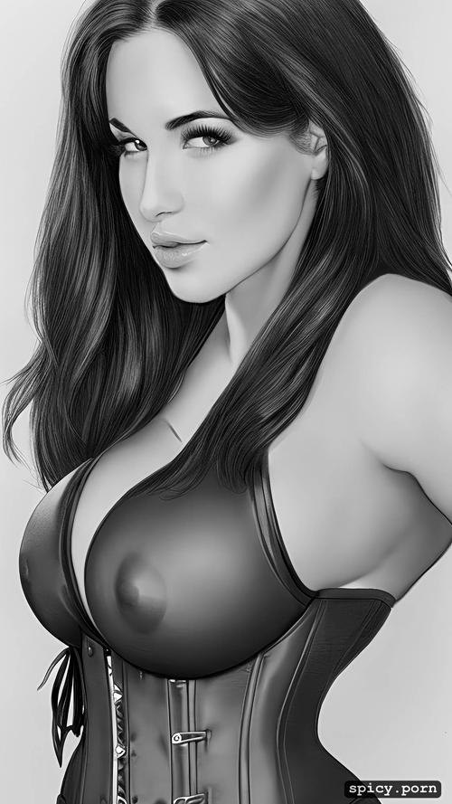 portrait, big boobs, big ass, ultra detailed, highres, 4k, brazilian female