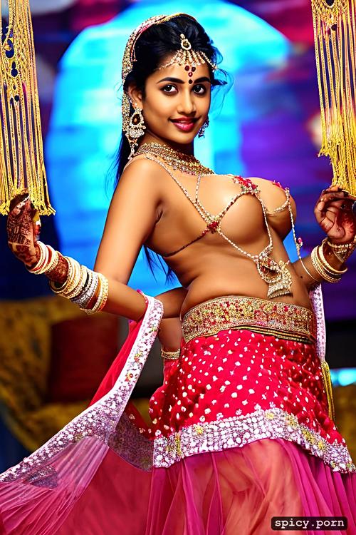 indian sexy female hindu bride urmila, natural boobs, 32 years