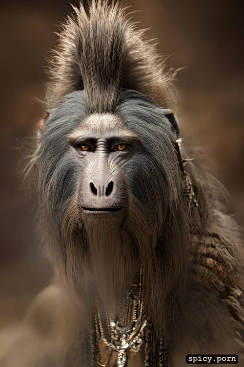 baboon woman
