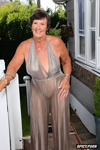 horny, large saggy tits, posing, granny is ripe and contemporary