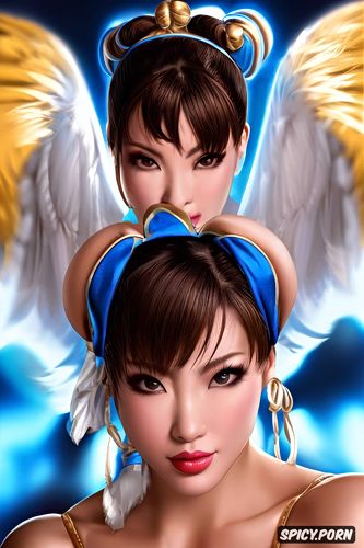 k shot on canon dslr, ultra detailed, masterpiece, chun li streetfighter beautiful face