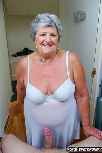 ssbbw, first person pov, no glasses, short hair, old fat grandmothers