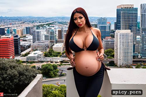 45 years, in city, pregnant, breeding, busty, light hair, mexican milf