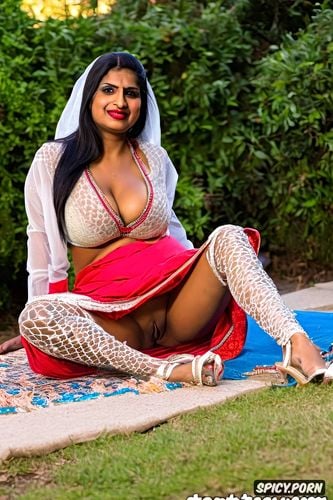 photogenic face, inviting to her luscious pussy, a raunchy stunning authentic gujarati modern wife in her late twenties living in america fully outfitted in shifted expensive gujarati garba long chanya choli revealing her pussy with odhani and bandhani