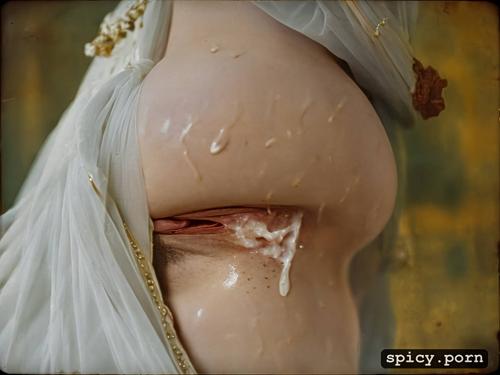 big boobs, busty, ilya repin painting, sweating, 19th century 40 yo milf grand duchess spread legs white dick in ass