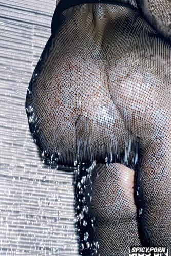 nude, water, cum on her thigh, ssbbw, standing sex, wet, detailed