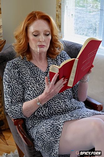 reading seventy old very small poor caucasian aunt julianne moore