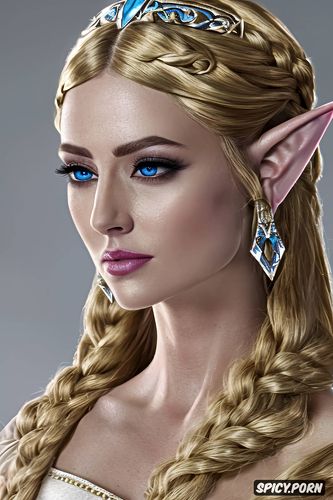 ultra detailed, k shot on canon dslr, princess zelda legend of zelda tight outfit portrait beautiful face masterpiece