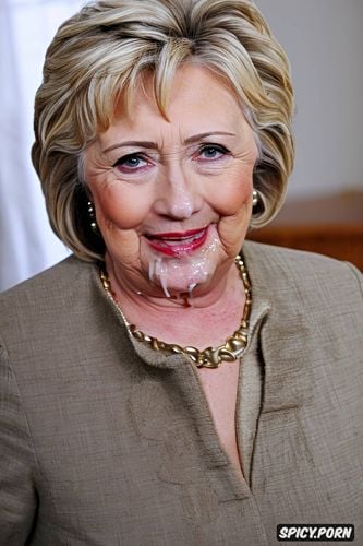 perfect porn, hillaryclinton, looking into camera, random normal petite granny