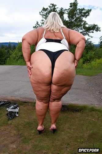 perfect anatomy, extremely wide hips, ssbbw, gigantic saggy ass