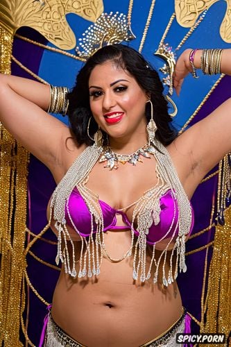 gold and silver, traditional classic belly dance costume with matching bikini top